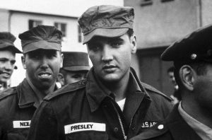 Sergeant Elvis Aaron Presley in the U.S. Army.
