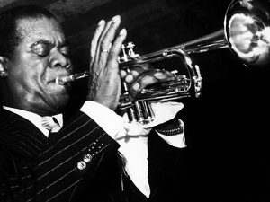 Louis Armstrong plays first jazz concert at The Met.