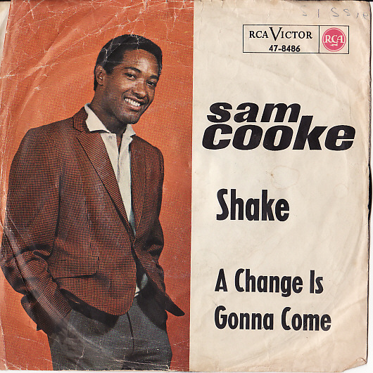 45 rpm cover of "A Change is Gonna Come."