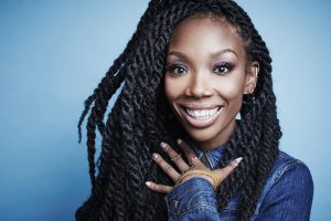 Mississippi born singer and actress, Brandy.