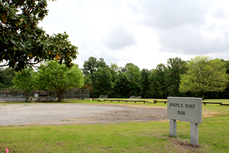 Joseph D. Nosef Park in Clarksdale, Mississippi.