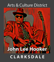 Clarksdale blues icon, John Lee Hooker.