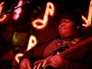 Christone "Kingfish" Ingram at Reds Lounge in Clarksdale, MS.