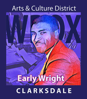 Clarksdale radio broadcaster, Early Wright.