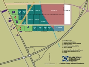 Overview of Sunbelt Industrial Park in Clarksdale, MS.