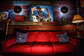 A room at the Hooker Hotel