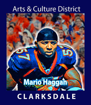 Denver Broncos linebacker, Mario Haggan.