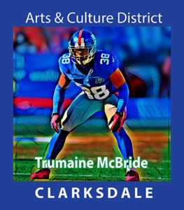 NFL cornerback, Trumaine McBride.