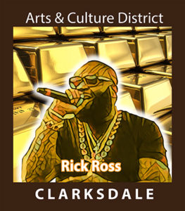 Clarksdale born hip hop artist, Rick Ross.