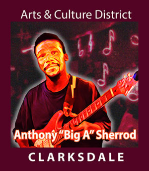 Current Clarksdale blues master and showman, Anthony "Big A" Sherrod.