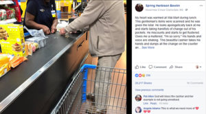Tracy Connor goes viral with an act of kindness.