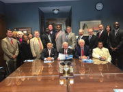 City of Clarksdale and Coahoma County officials meet with Senator Roger Wicker.