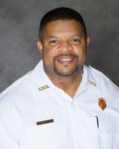 Clarksdale Fire Department Chief, Rocky Nabors.