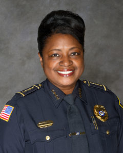 Clarksdale Police Chief, Sandra Williams.
