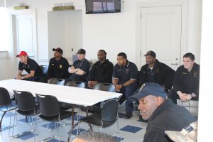 Clarksdale Police and Fire Department retirement ceremony.