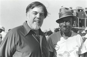 Alan Lomax and Son Thomas.