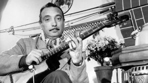 Pioneering jazz guitarist, Django Reinhardt.