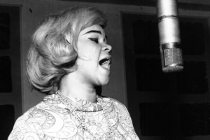 Acclaimed blues singer, Etta James.