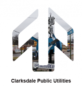 Clarksdale Public Utilities logo.