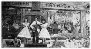 First country music TV show, The Midwestern Hayride.
