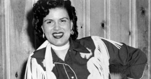 Country music great Patsy Cline.