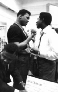 Cam Cooke and Muhammed Ali.