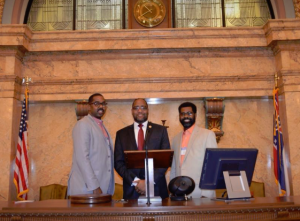 City of Clarksdale Commissioner Willie Turner, Jr., Mississippi Legislator Orlando Paden and Alderman Billy J. Willis of Tunica, MS.