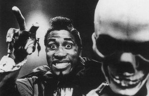 Singer, songwriter and actor "Screaming Jay" Hawkins ("I Put a Spell on You", "Frenzy","Constipation Blues", "Mystery Train")